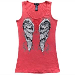 Bus-stop Women's Pink and White Vest